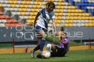 FÚTBOL FEMENIL . CLUB PUEBLA VS PACHUCA