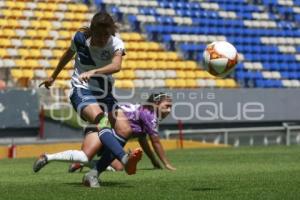 FÚTBOL FEMENIL . CLUB PUEBLA VS PACHUCA