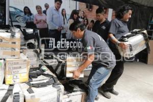 TRASLADO DE PAQUETERÍA ELECTORAL