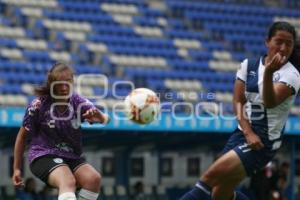 FÚTBOL FEMENIL . CLUB PUEBLA VS PACHUCA