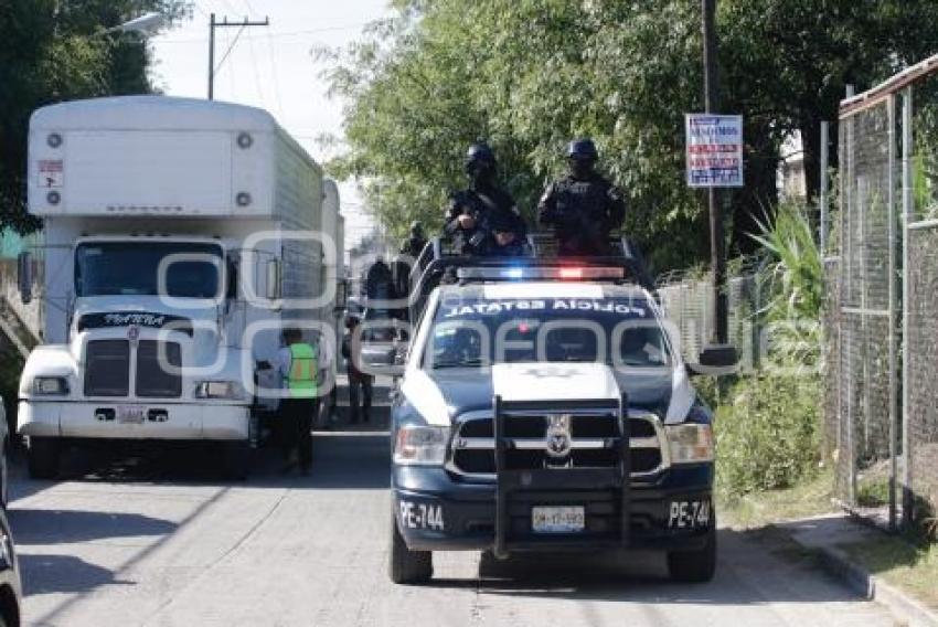 TRASLADO DE PAQUETERÍA ELECTORAL