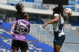 FÚTBOL FEMENIL . CLUB PUEBLA VS PACHUCA