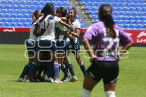 FÚTBOL FEMENIL . CLUB PUEBLA VS PACHUCA