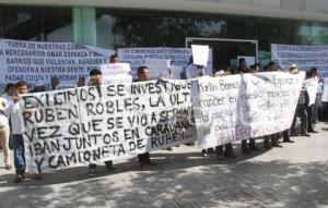 MANIFESTACIÓN . TEHUACÁN