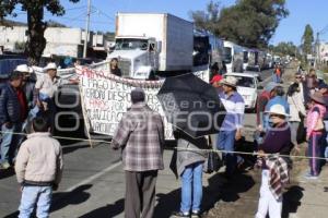 BLOQUEO . CARRETERAS