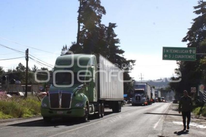 BLOQUEO . CARRETERAS