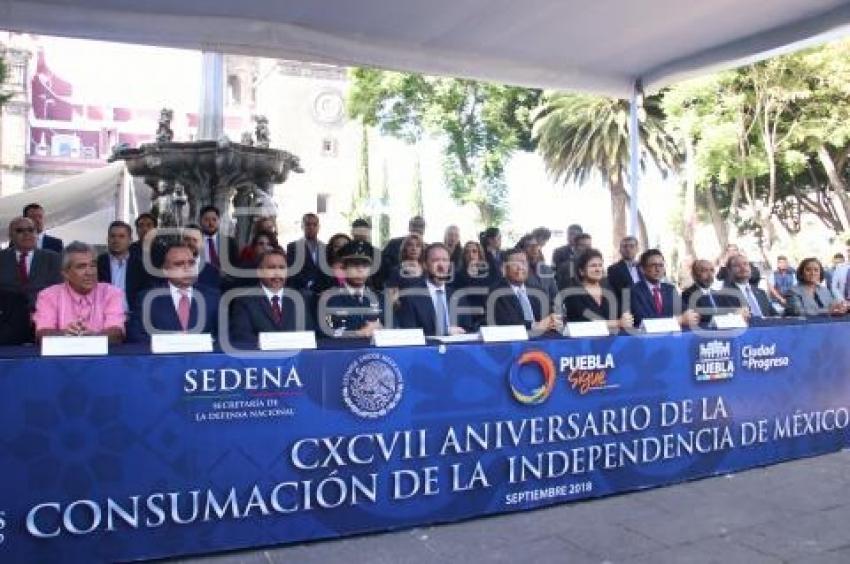 ANIVERSARIO CONSUMACIÓN DE INDEPENDENCIA