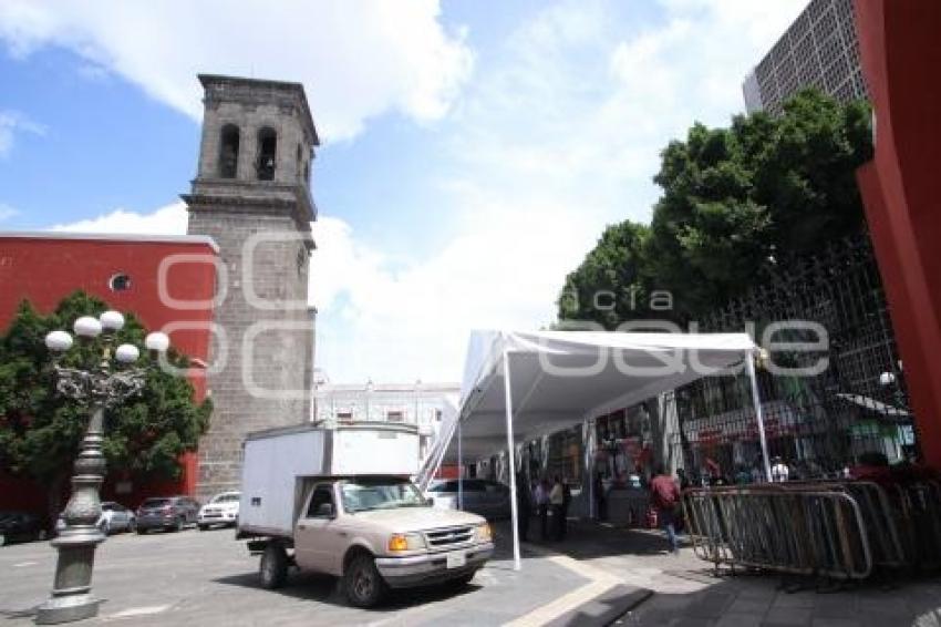 CAPILLA DEL ROSARIO . SEGURIDAD