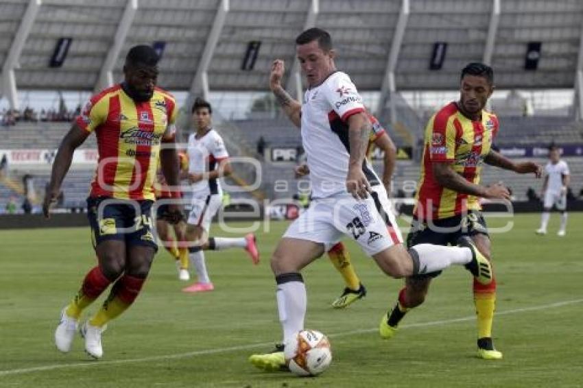 FÚTBOL . LOBOS BUAP VS MONARCAS
