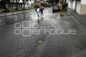 LLUVIA .  ENCHARCAMIENTOS