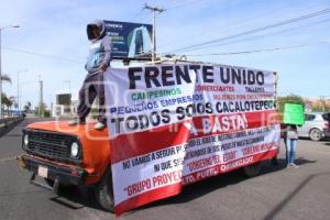 MANIFESTACION . HABITANTES  CACALOTEPEC