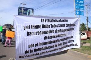 MANIFESTACION . HABITANTES  CACALOTEPEC