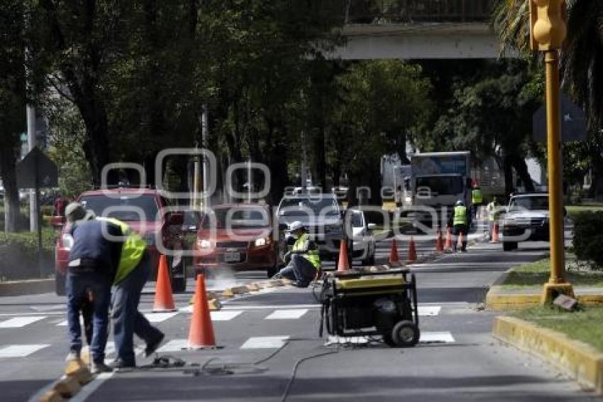 SEPARADORES CARRIL LÍNEA 3