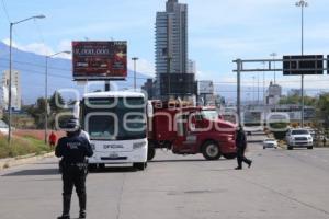 TRÁFICO  . MANIFESTACIÓN CACALOTEPEC