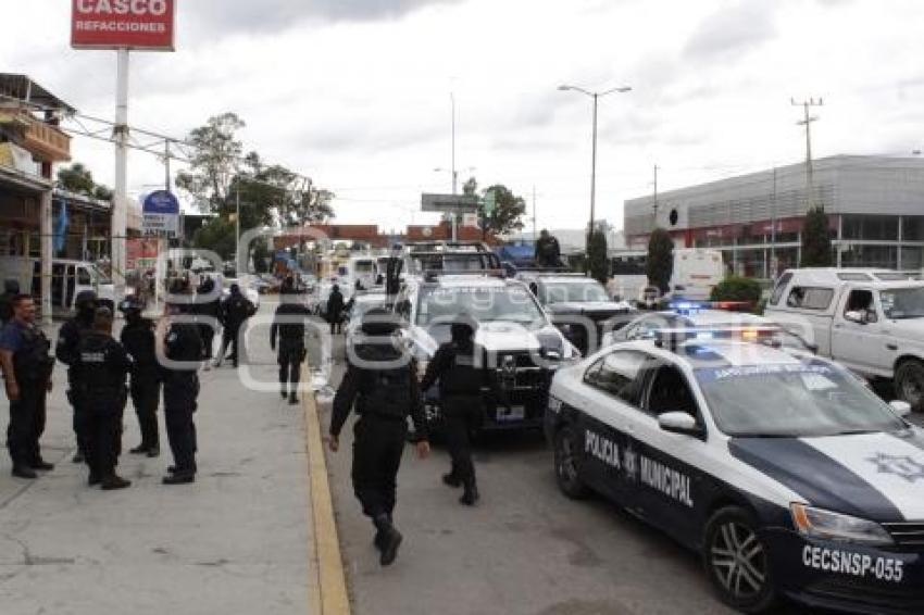 POLICÍA . INTENTO DE LINCHAMIENTO