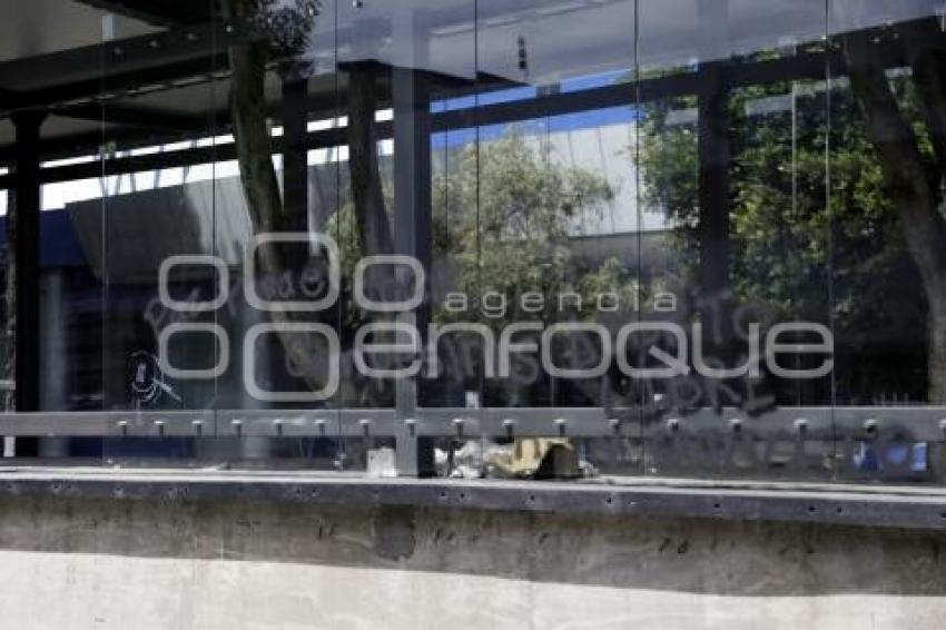 PARADEROS VANDALIZADOS
