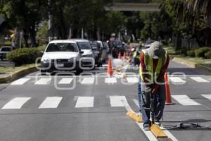 SEPARADORES CARRIL LÍNEA 3