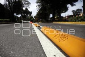 SEPARADORES CARRIL LÍNEA 3