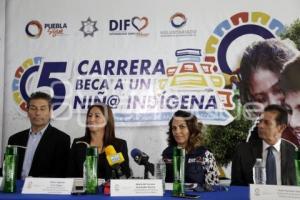 CARRERA BECA A UN NIÑO INDÍGENA