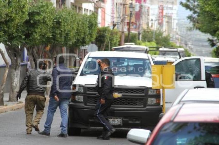 EMPRESARIO BALEADO . TEHUACÁN