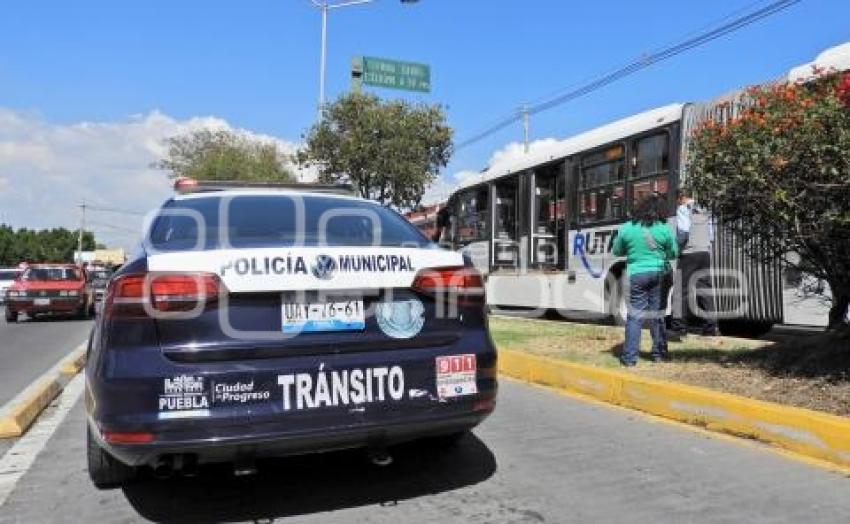 MOTOCICLISTA ATROPELLADO