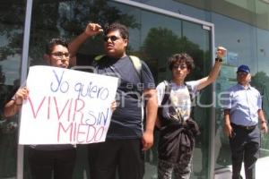 MANIFESTACIÓN ESTUDIANTES . TEHUACÁN