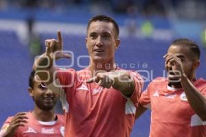 FÚTBOL . CLUB PUEBLA VS LOBOS BUAP