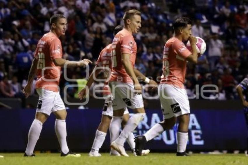 FÚTBOL . CLUB PUEBLA VS LOBOS BUAP