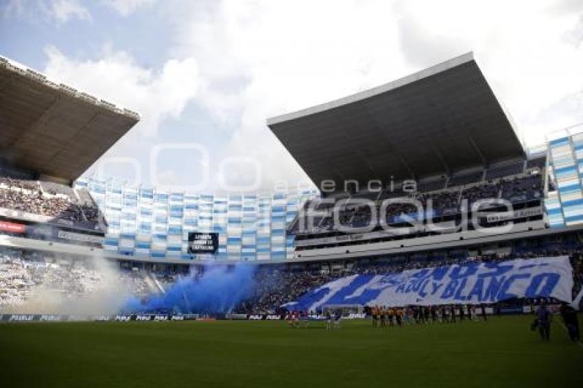 FÚTBOL . CLUB PUEBLA VS LOBOS BUAP