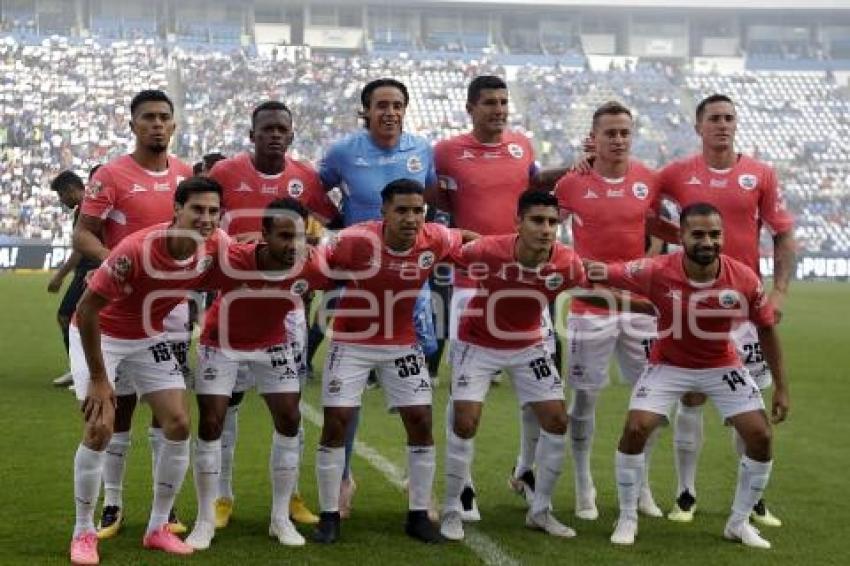 FÚTBOL . CLUB PUEBLA VS LOBOS BUAP