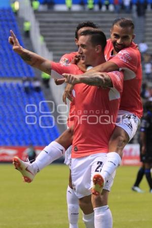 FÚTBOL . CLUB PUEBLA VS LOBOS BUAP