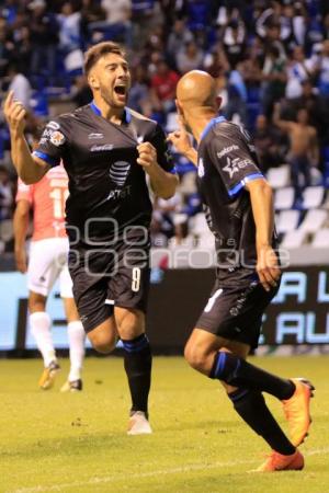 FÚTBOL . CLUB PUEBLA VS LOBOS BUAP