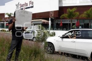 MANIFESTACIÓN CASETA ATLIXCO