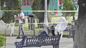 HOMBRE FALLECE EN PARQUE