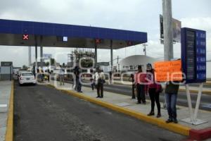 MANIFESTACIÓN CASETA ATLIXCO