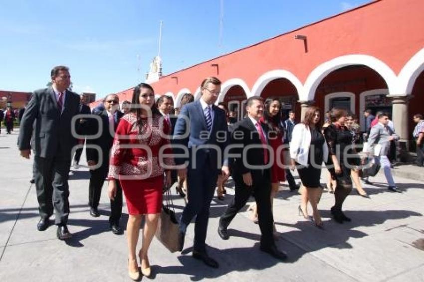 TOMA DE PROTESTA . LUIS ALBERTO ARRIAGA