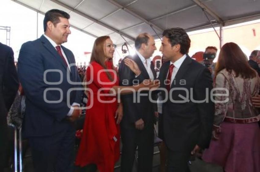 TOMA DE PROTESTA . LUIS ALBERTO ARRIAGA