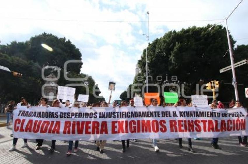 MARCHA DESPEDIDOS AYUNTAMIENTO