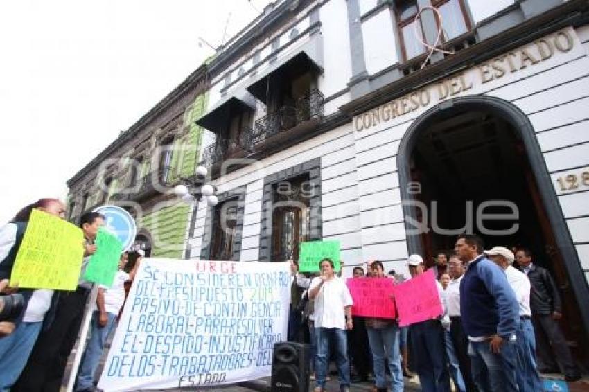 MANIFESTACIÓN . TRABAJADORES DEL ESTADO