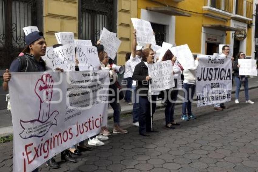 MANIFESTACIÓN HUGO DE LA FUENTE