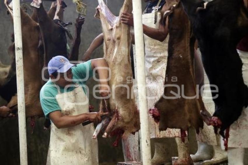 MATANZA DE CHIVOS . TEHUACÁN