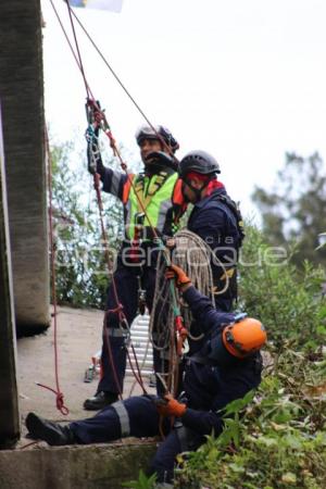 NOTA ROJA . RESCATE DE CUERPO