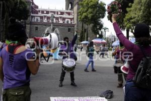 MANIFESTACION A FAVOR DEL ABORTO