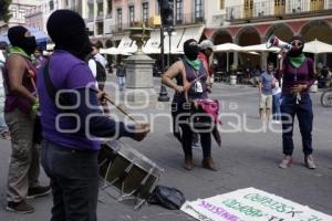 MANIFESTACION A FAVOR DEL ABORTO