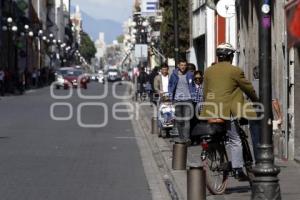 AUSENCIA DE CICLOVIA DOMINICAL