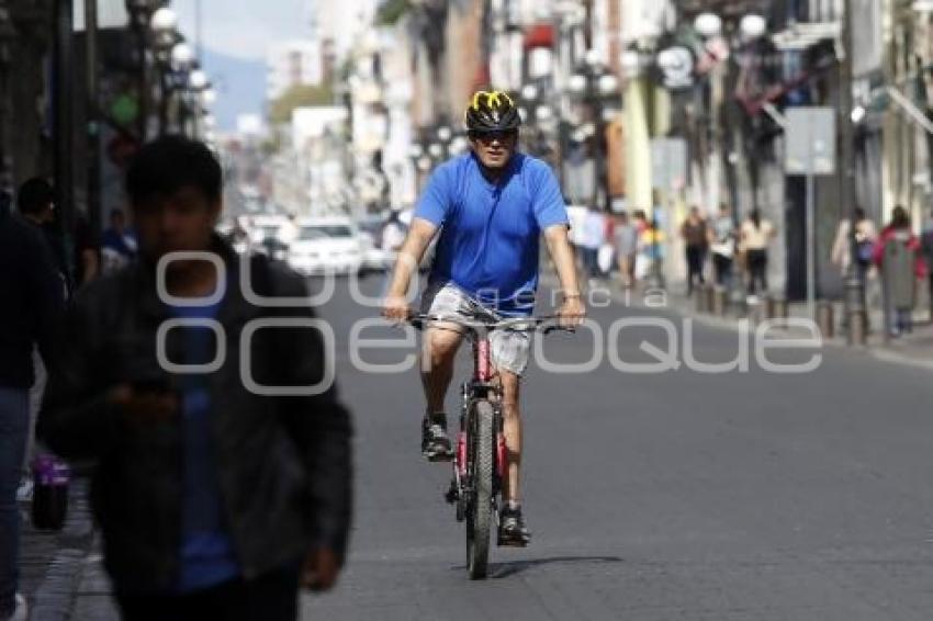 AUSENCIA DE CICLOVIA DOMINICAL