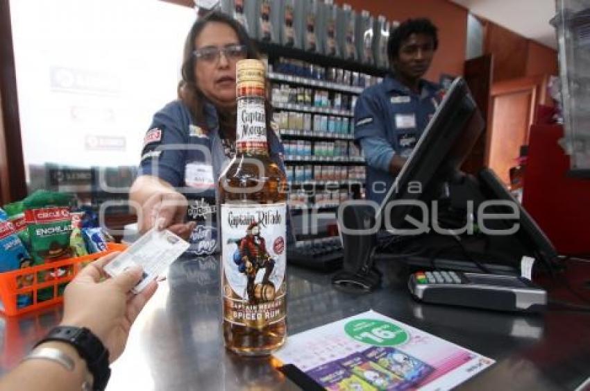 VENTA DE BEBIDAS ALCOHÓLICAS