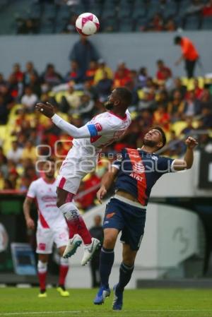 FÚTBOL . MONARCAS VS CLUB PUEBLA