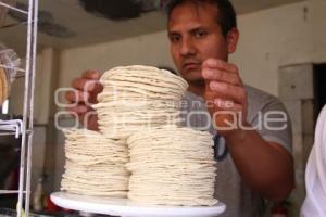 TORTILLA . ECONOMÍA