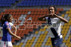 FÚTBOL FEMENIL . PUEBLA VS CRUZ AZUL